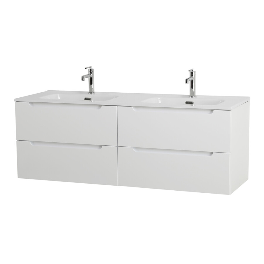 BelBagno ETNA-1400-4C-SO-2-BL Тумба с раковиной BB1400-2-ETL Bianco Lucido