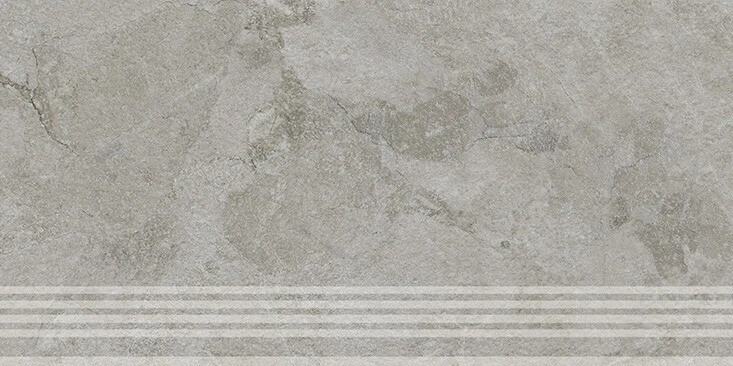 Керамический гранит Ступень Kerama Marazzi Прованс Сплит серый матовый обрезной 30x60x0,8 KM6060G1241R8GRF