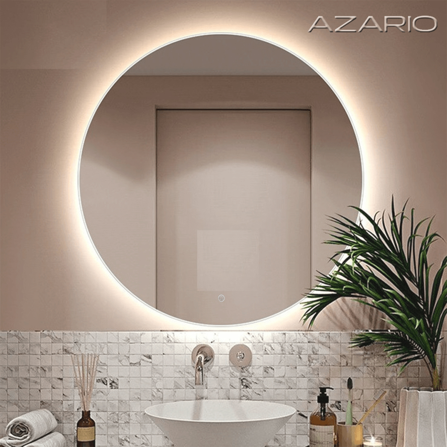 Azario Alone Cerchio зеркало 80х80 с подсветкой, сенс. выкл., диммер CS00079362