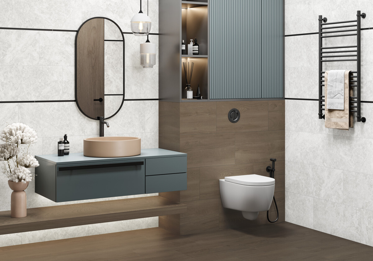 Delacora Walnut Dark Керамогранит 600 x 1200 x 9.5 D120248M