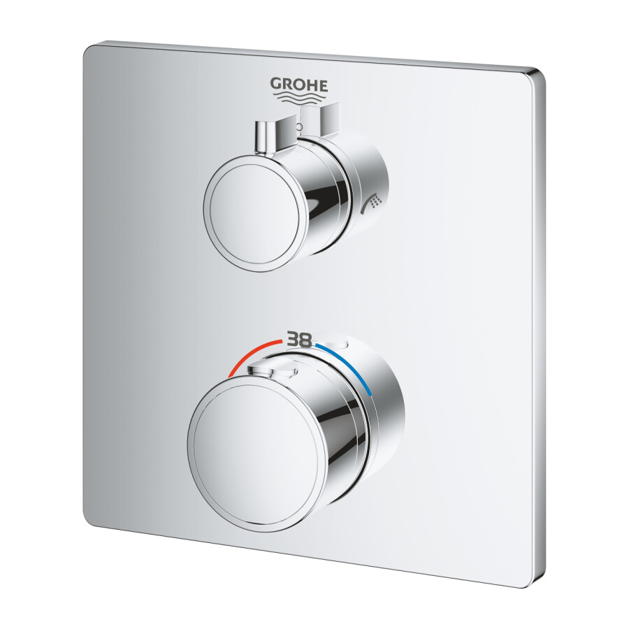 Grohe Grohtherm 24080000 смеситель для ванны хром