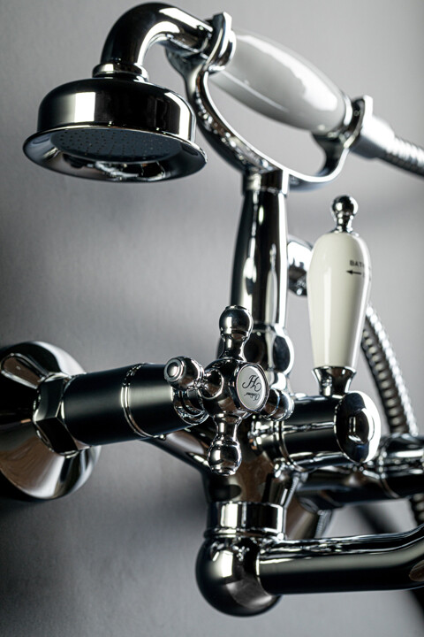 Смеситель для ванны с душевым комплектом Boheme Tradizionale Cromo Хром 263