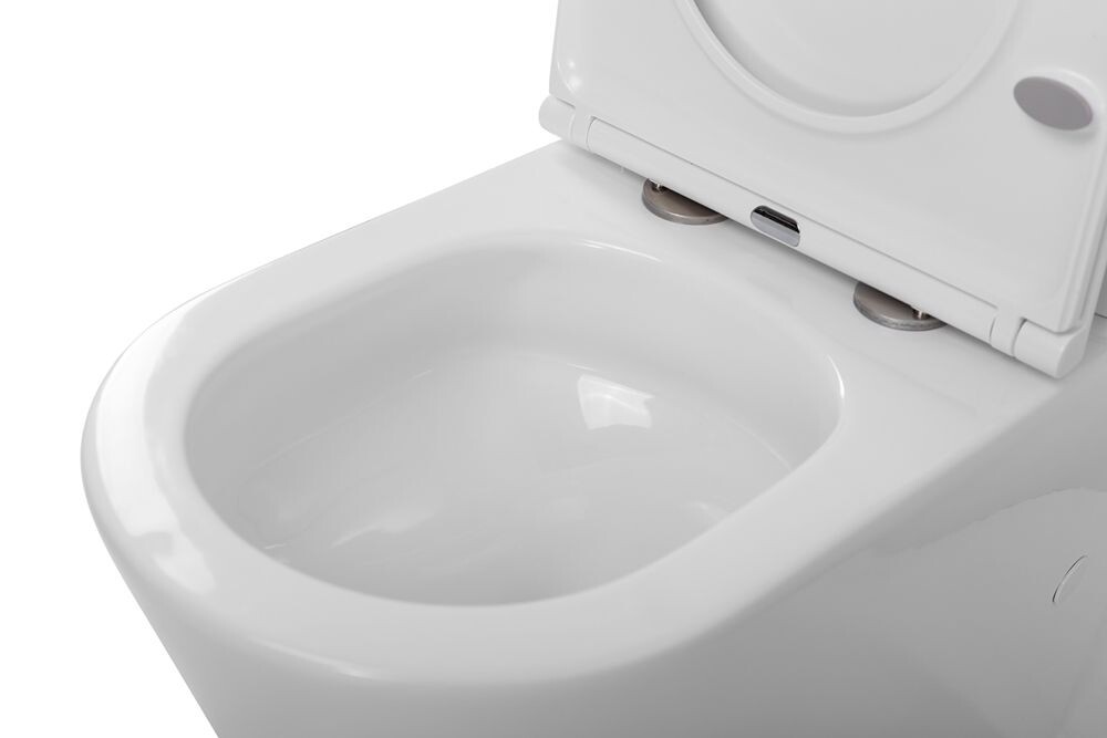 Унитаз-компакт безободковый BelBagno FLAY-TOR BB2149CP-TOR BB2149T