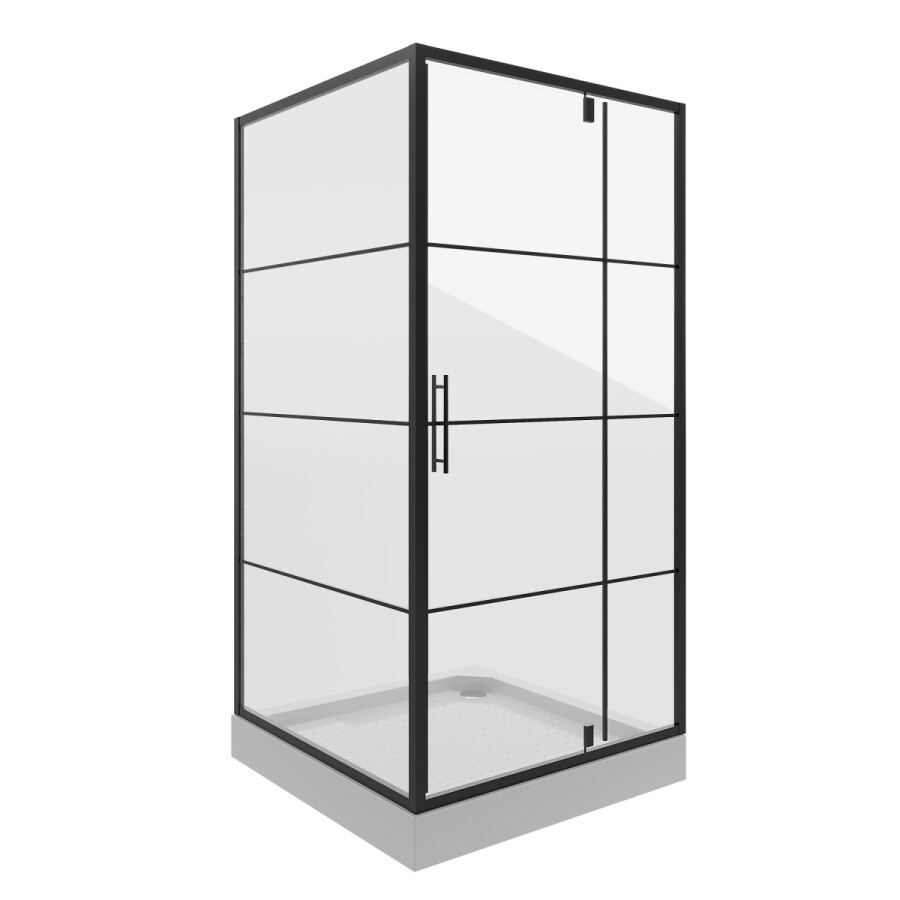 Душевой уголок 90x90 Niagara NG 0290-08 _02900831BLACK
