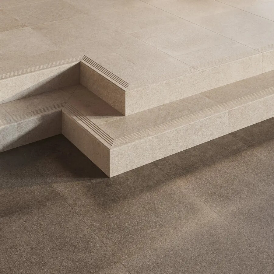 Керамический гранит Kerama Marazzi Прованс Руссильон бежевый матовый обрезной 60x60x0,9 KM6060G0641R