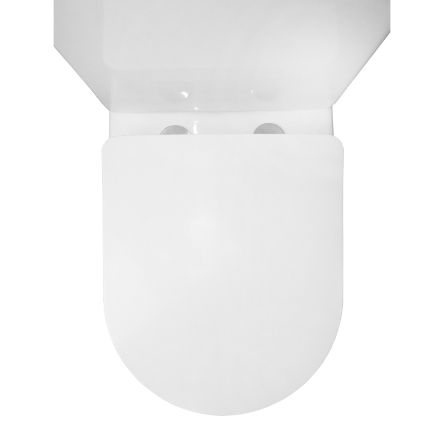 Azario Flin унитаз напольный безободковый с сиденьем микролифт AZ-1363C