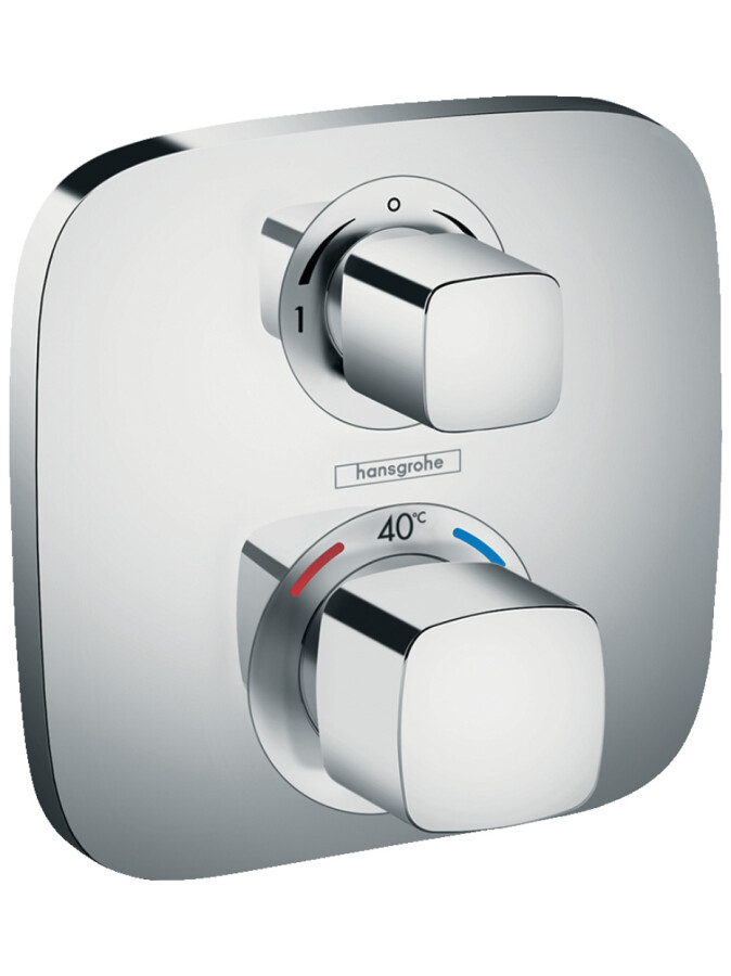 Hansgrohe 15708000S Set HG Ecostat E термостатический смеситель для душа (15708000+01800180)