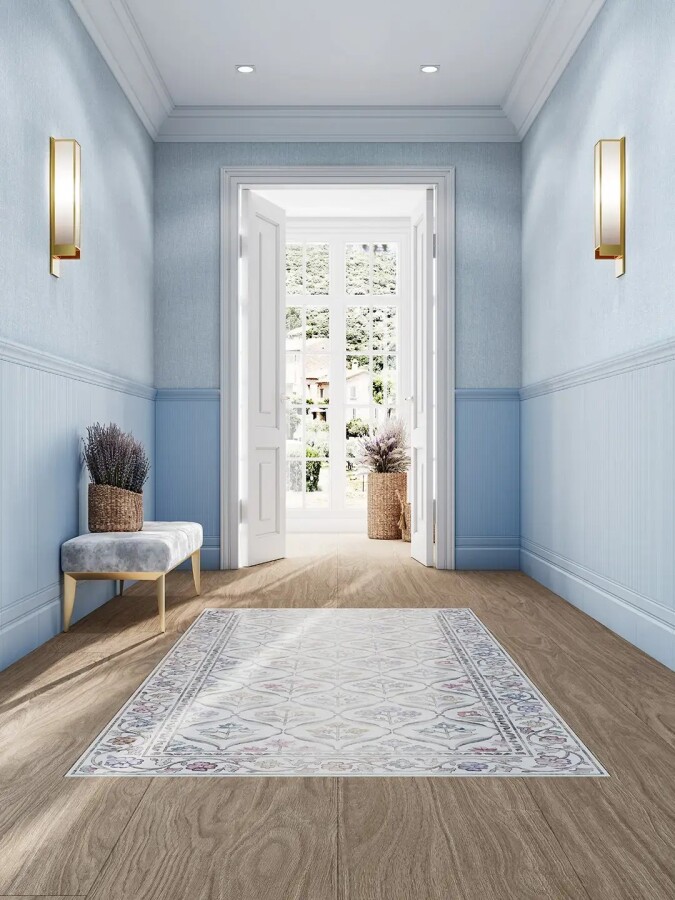 Керамический гранит Ковер Kerama Marazzi Прованс Флер матовый обрезной 119,5x238,5x0,9 KMD3STA132GR