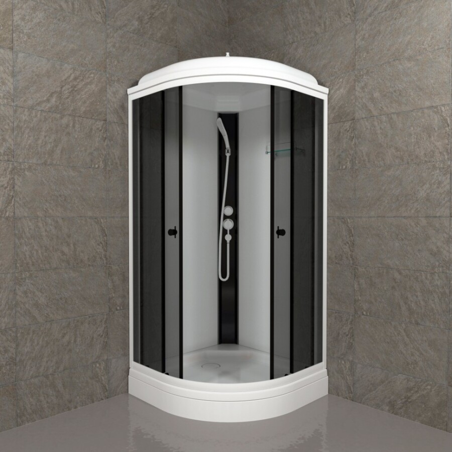 Triton Душевая Кабина Грэй-Вайт 90*90 А (ПД31) Щ0000067300
