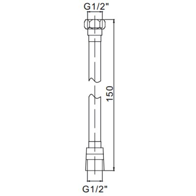 Gerhans K40 душевой шланг K40206