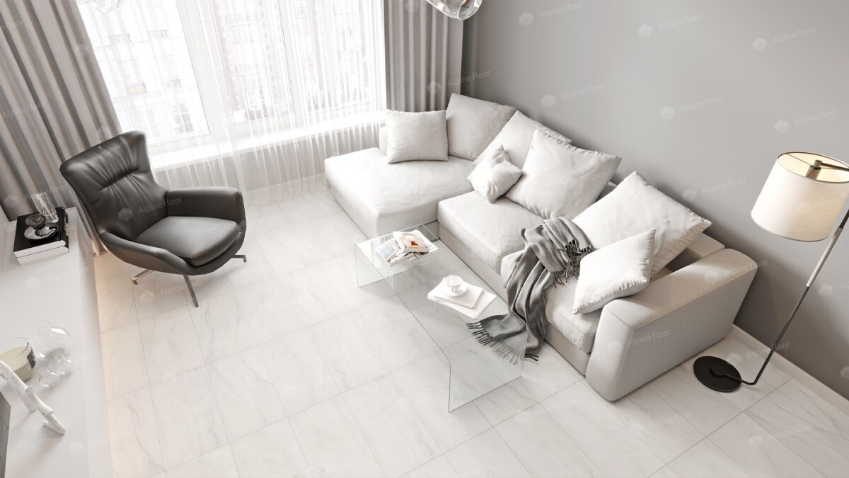 Alpine Floor Light Stone Кварцвиниловая плитка LVT Брайс ECO 15-7 608 х 303 х 2.5 mm