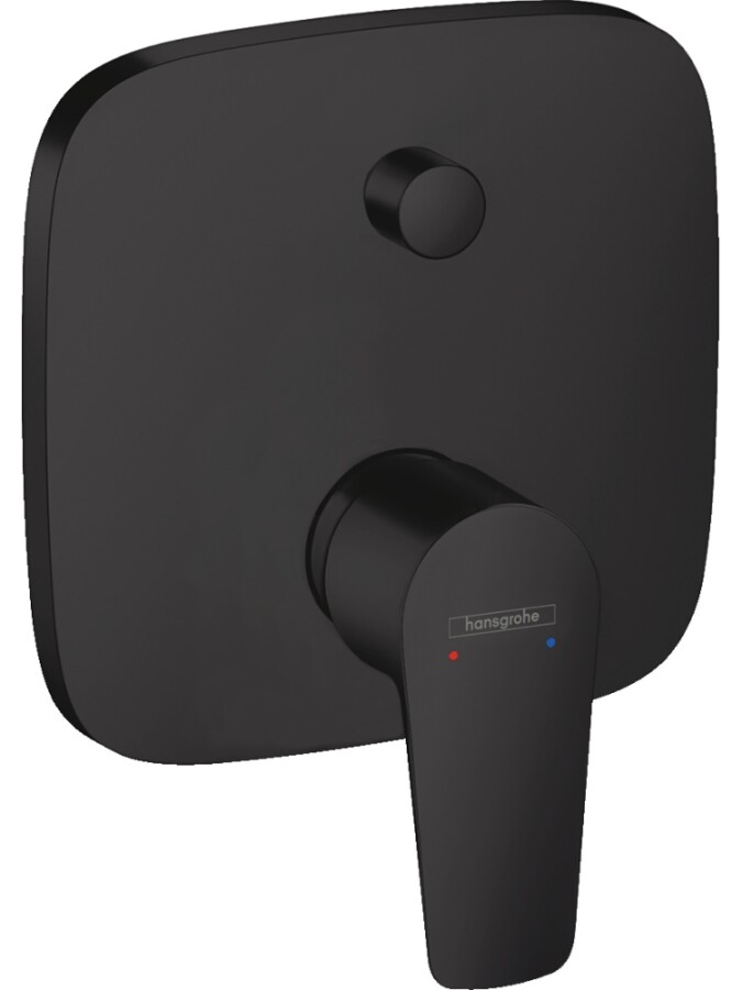 Hansgrohe 71474670S Set HG Talis E смеситель для ванны (71474670+01800180) матовый черный