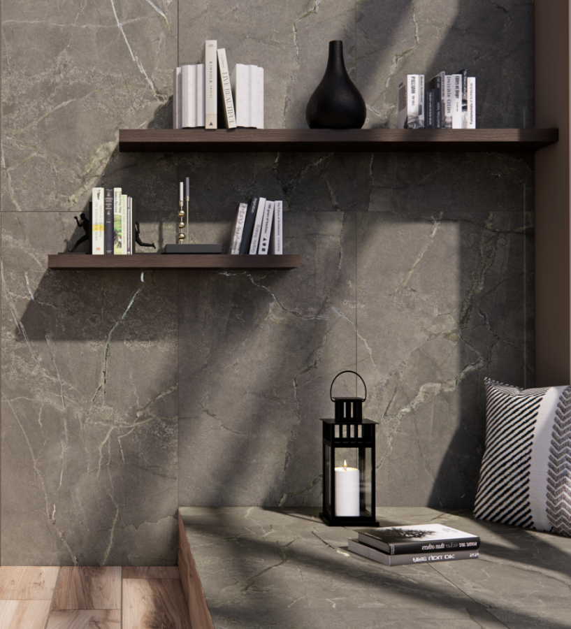 Керамогранит 7930138703197 Eurotile Marble Natural Carving 60x120