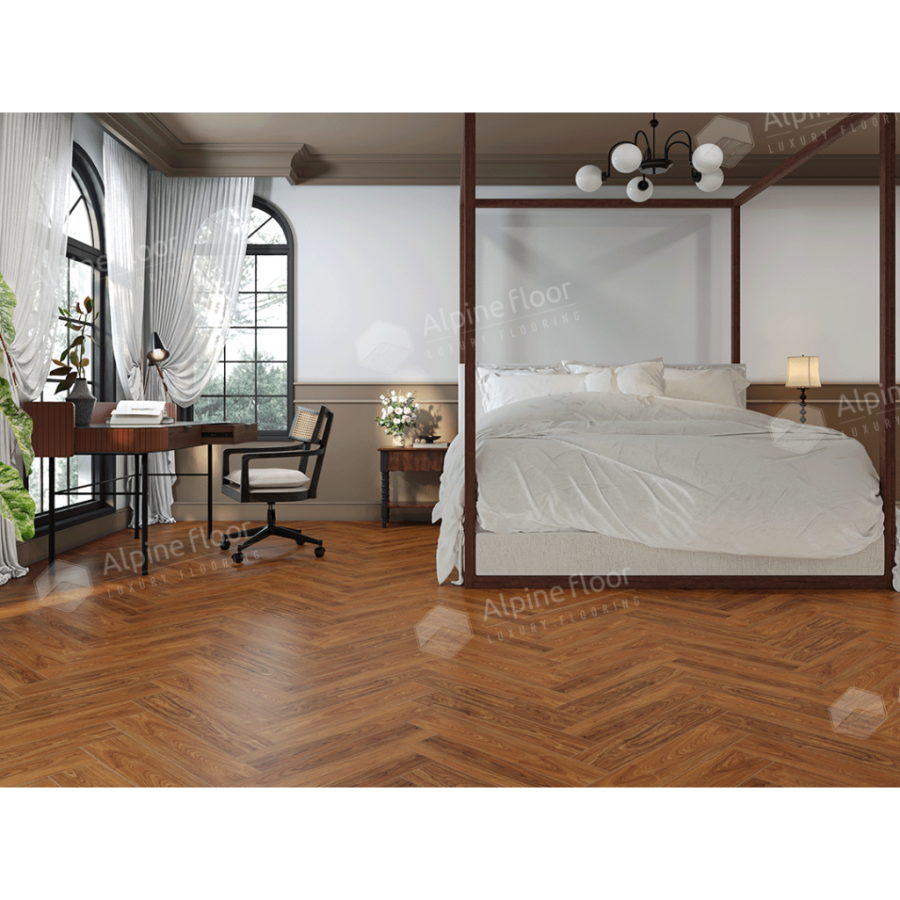 Alpine Floor Nut SPC ламинат Орех Нойер ECO 22-5AB 600 х 125 х 4.0 mm