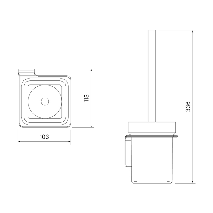 Iddis ерш для унитаза SLISCG0i47