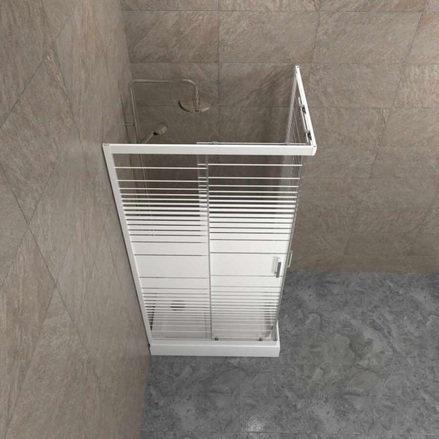 Душевое Ограждение Фьюжн 100*80 А Щ0000064850