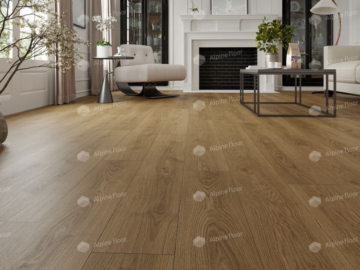 Alpine Floor Solo Plus SPC ламинат Аллегро ЕСО 14-101-R 1220 х 183 х 4.0 mm