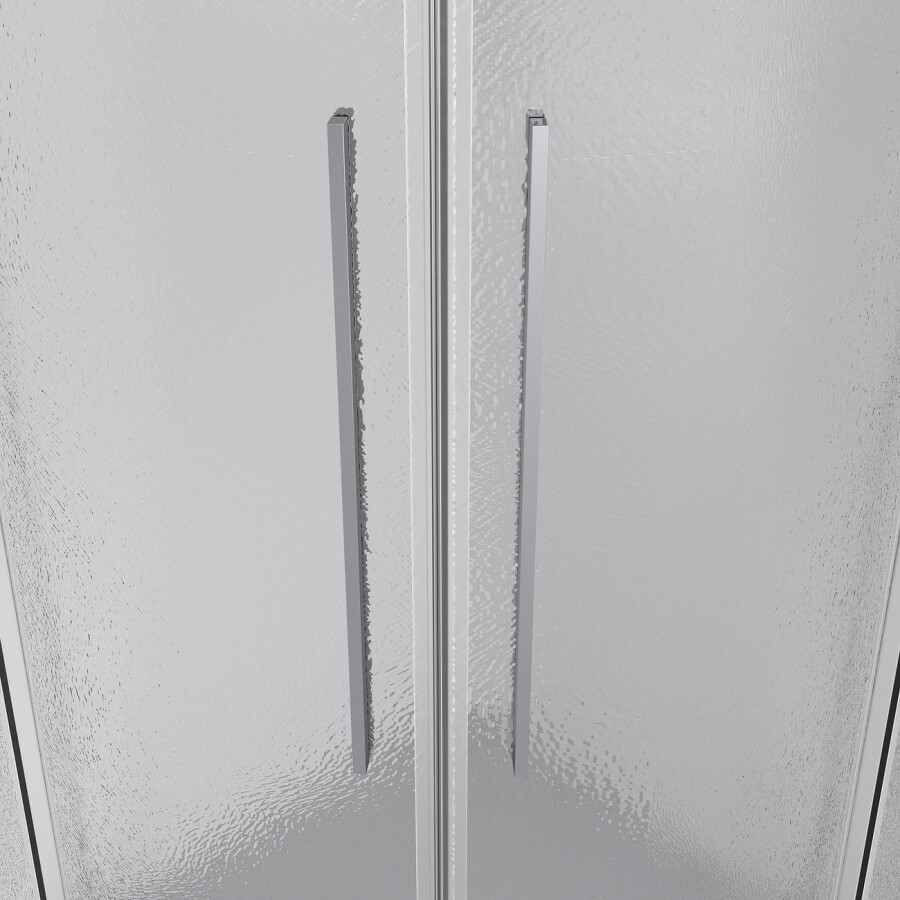 Душевое ограждение Niagara Nova NG-3627-34 (100х100х195) четверть круга, хром,двери раздвижные,стекло шиншилла,1 место