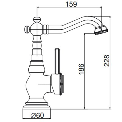 Gerhans K18 смеситель для раковины K11018