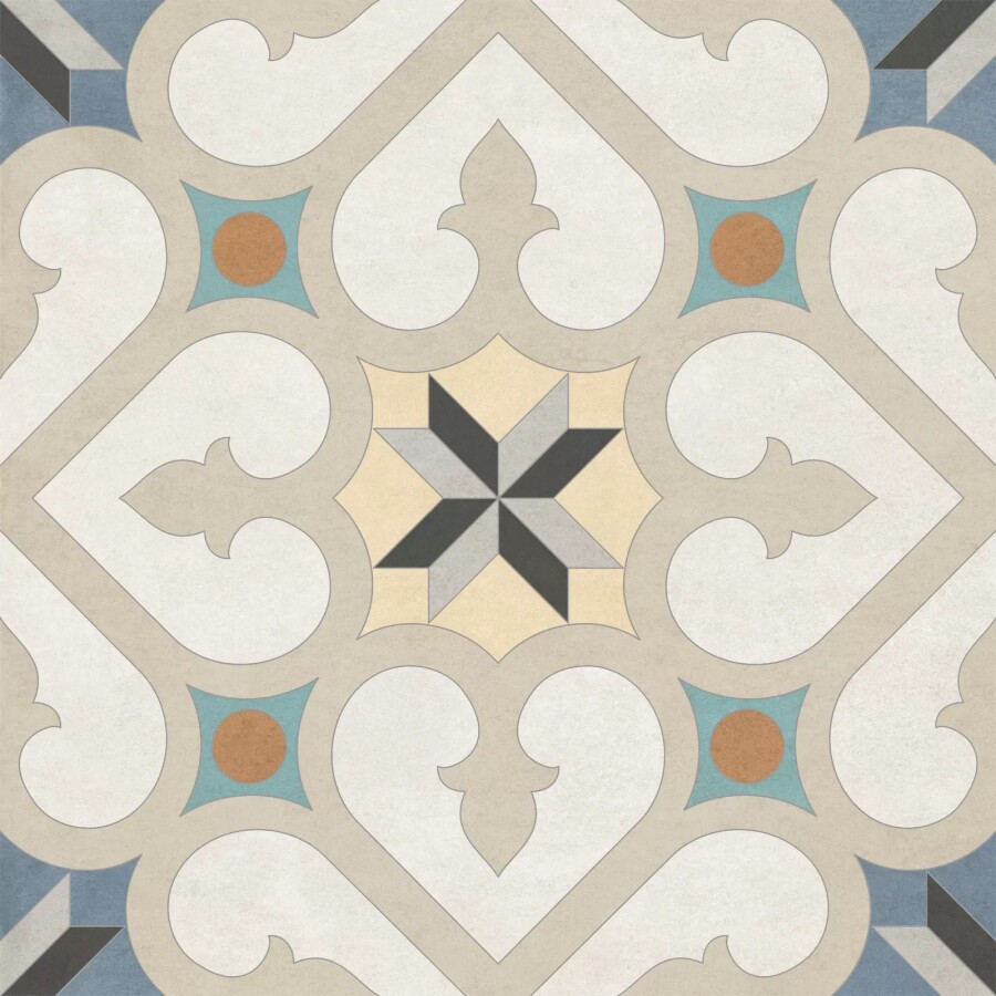 Керамогранит Artkera Group Design Art GP2020DGA11 Damask Матовый 200 x 200 x 8 мм.