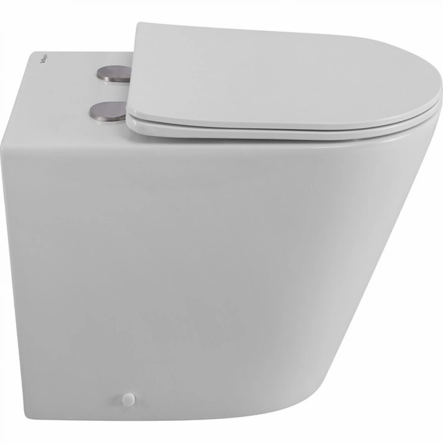 Унитаз приставной BelBagno FLAY-R BB1003CBR/SC