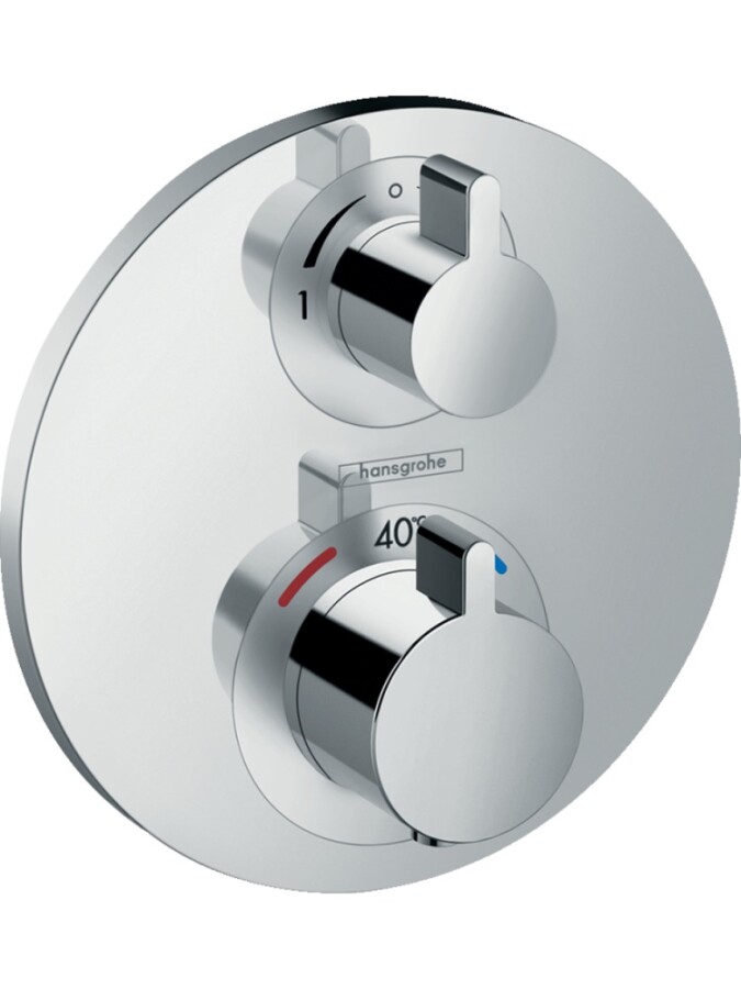 Hansgrohe 15758000S Set HG Ecostat S термостатический смеситель для душа (15758000+01800180)