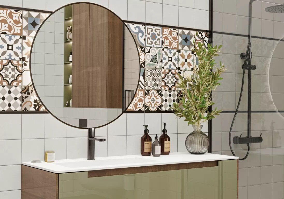 New Trend Дизайн Арт Бэйс / Design Art Base Керамическая плитка настенная 300 x 600 x 9 WT36DST00
