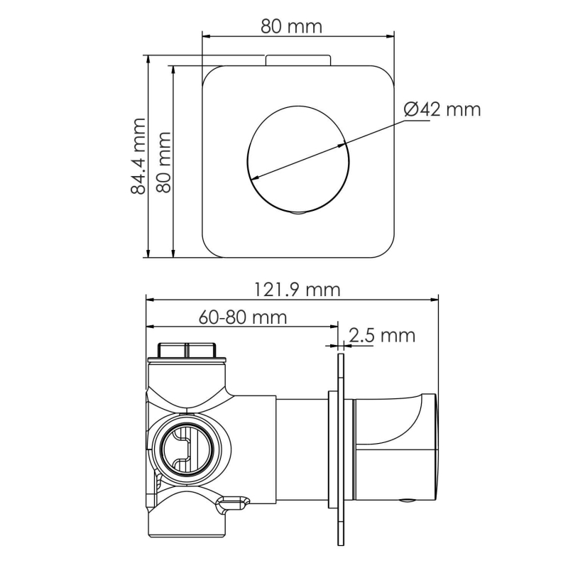 WasserKraft Asphe 7700 переключатель на 2 выхода A287