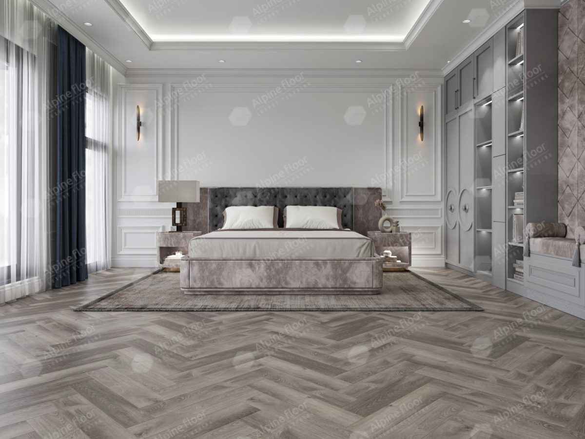 Alpine Floor Parquet Light SPC ламинат Дуб Мерга ECO 13-13AB-R 600 х 125 х 4мм