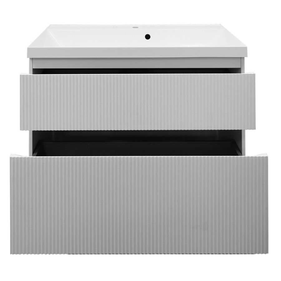 Комплект Тумба Azario Viola 100/2Н напольная БЕЛЫЙ МАТОВЫЙ с раковиной Астория 100 CS00097146
