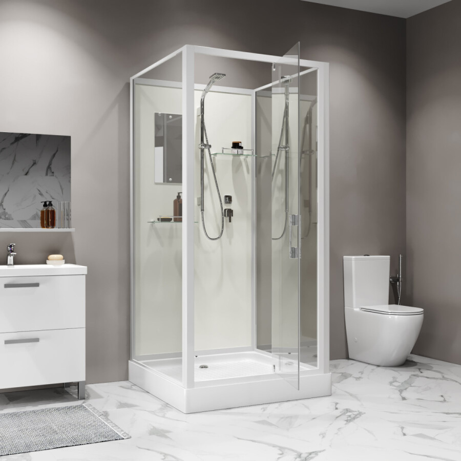 Niagara Standart Душевая кабина 100x100 Без крыши ST100/15Q/BK