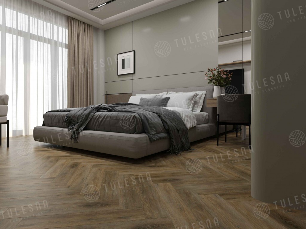 Alpine Floor Tulesna Art Parquet SPC ламинат Divino 1005-8AB 600х125х4 mm