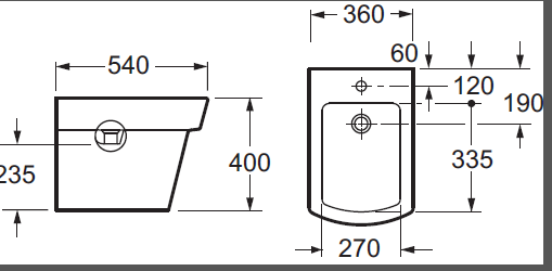 Биде напольное BelBagno MATTINO BB1060B