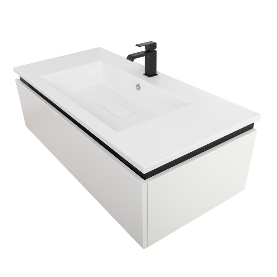 CEZARES CZR-1000/480-LV-MR-PRS Раковина из искусственного мрамора 1000x480x145
