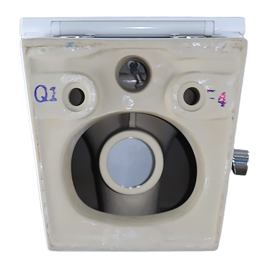 Унитаз подвесной Azario Grado 365х495х365 безободковый, с функцией биде, с быстросъемным сиденьем микролифт AZ-046E-NR