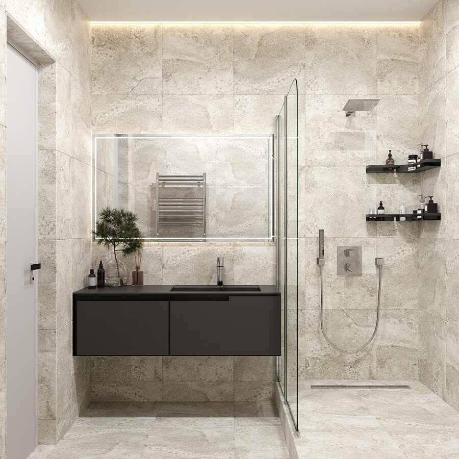 Керамогранит Eurotile Promenade GP Beige 50х50