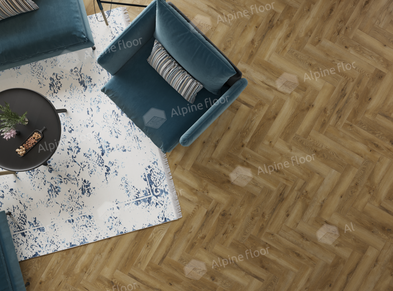 Ламинат Alpine Floor Ville 63262 Дуб Каррито 643 x 131 х 8 mm