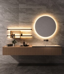 Плитка настенная 619 IGA3BK Image. Dark Deco 32,5x100