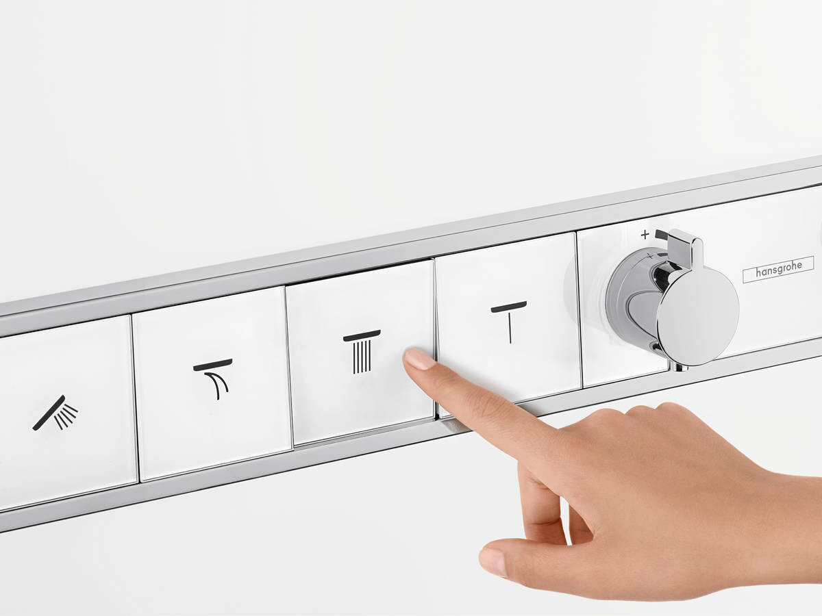 Hansgrohe RainSelect Термостат скрытого монтажа для 4 потребителей хром 15357000