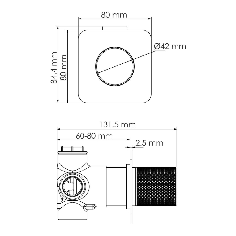 WasserKraft Ems 7600 переключатель на 2 выхода A303