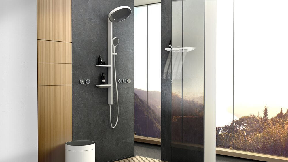 Hansgrohe Rainfinity Showerpipe 360 Душевой набор скрытого монтажа хром 26842000