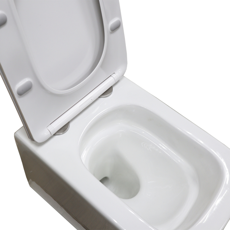 Azario LEGENDA унитаз подвесной безободковый с сиденьем микролифт и смывом Tornado AZ-2305AS