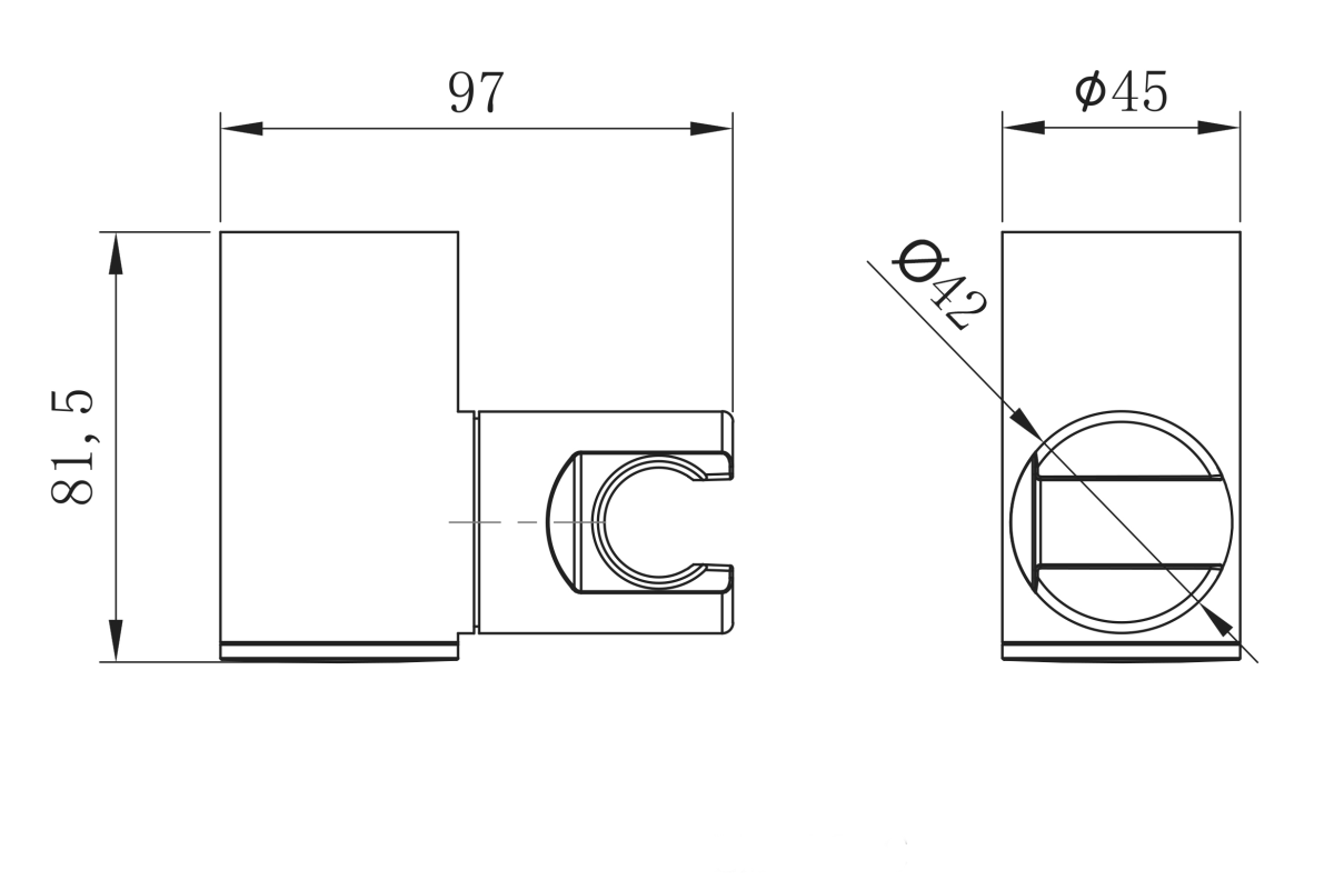 Lemark крепление для лейки LM8081C