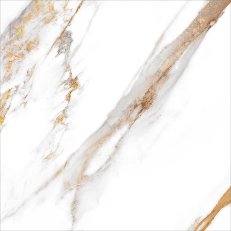 GT60600103MR Плитка грес глаз. Calacatta Royal_GT Белый 60*60 _ 1 43,2