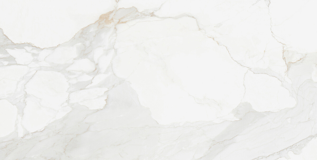 Керамогранит Azario Creo Ceramique White Wave Glossy 60х120 см GBT750219