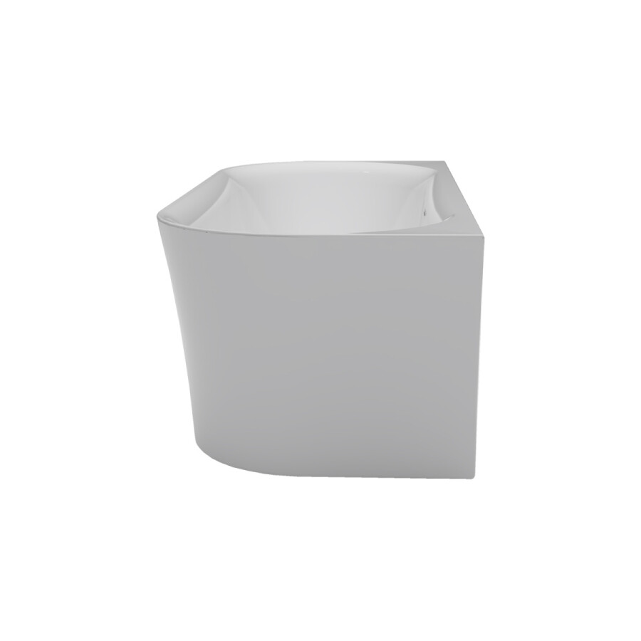 Ванна акриловая Azario Engels 1800x750x580 пристенная, в комплекте с сифоном и металлической рамой ENG18075