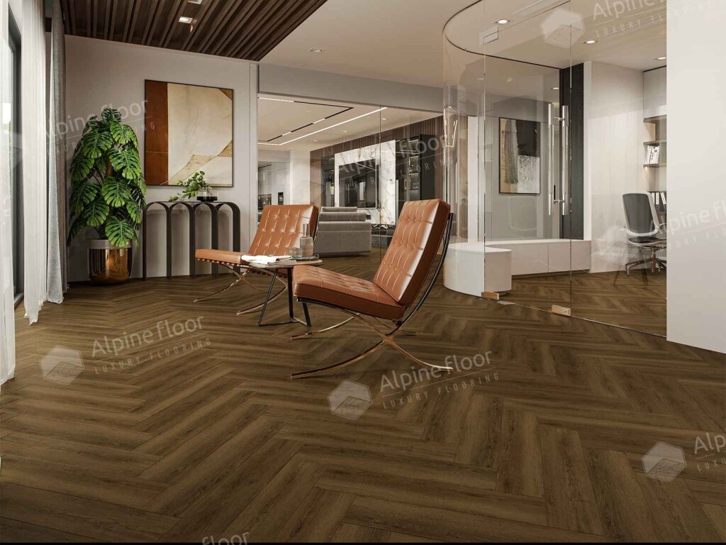 Alpine Floor Parqet LVT Кварцвиниловая плитка Дуб Далим ECO 16-33 590 х 118 х 2.5 mm