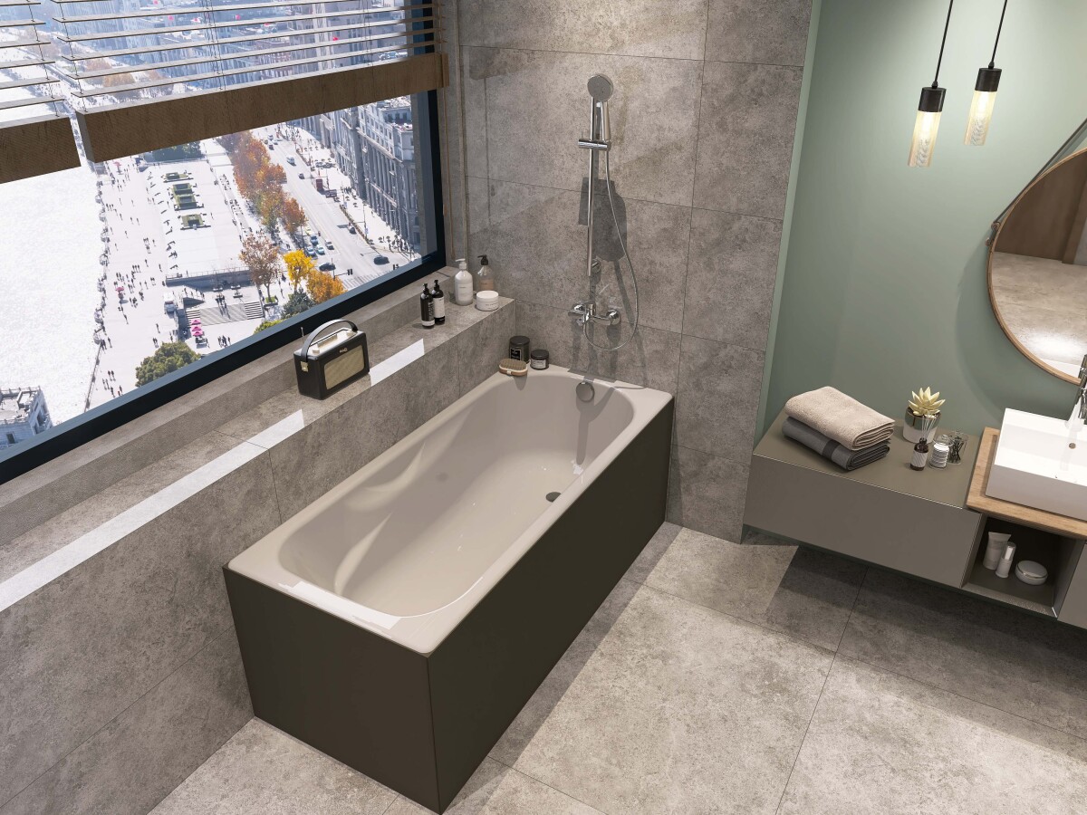 Wotte Comfort ванна чугунная прямоугольная белая 170х75 см БП-э00д1474