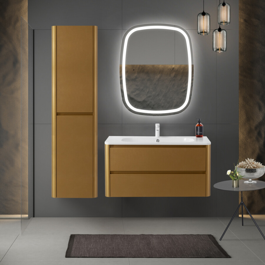 База под раковину подвесная с двумя выкатными ящиками 996x478x500 CEZARES RELAX-1000-2C-SO-BORO-P