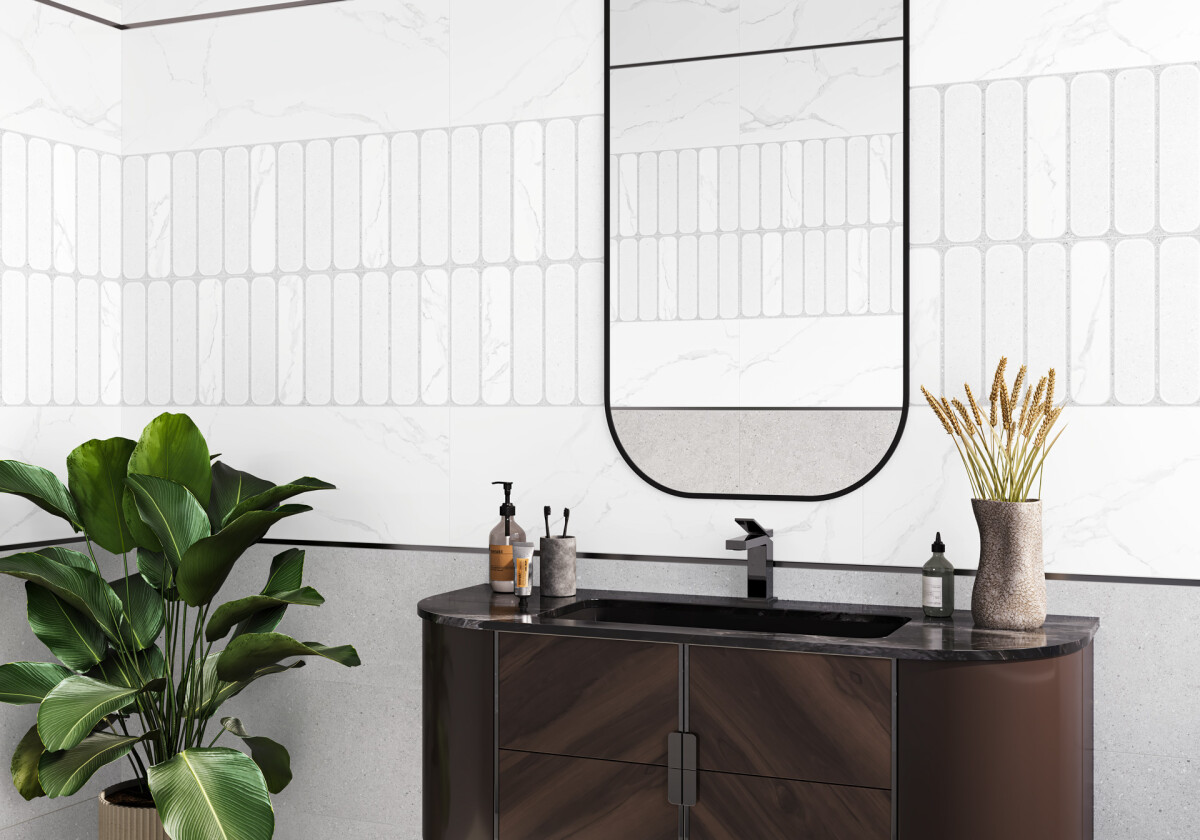 Alma Ceramica Amarant Керамическая плитка настенная 300 x 900 x 8.5 TWU3090AMT17R